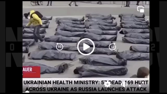 Faking Death And Injury In Ukraine